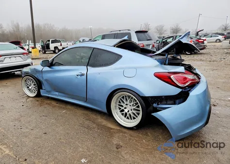 2010 Hyundai Genesis Coupe 2.0T z USA, uszkodzony, nr VIN KMHHT6KD4AU038852